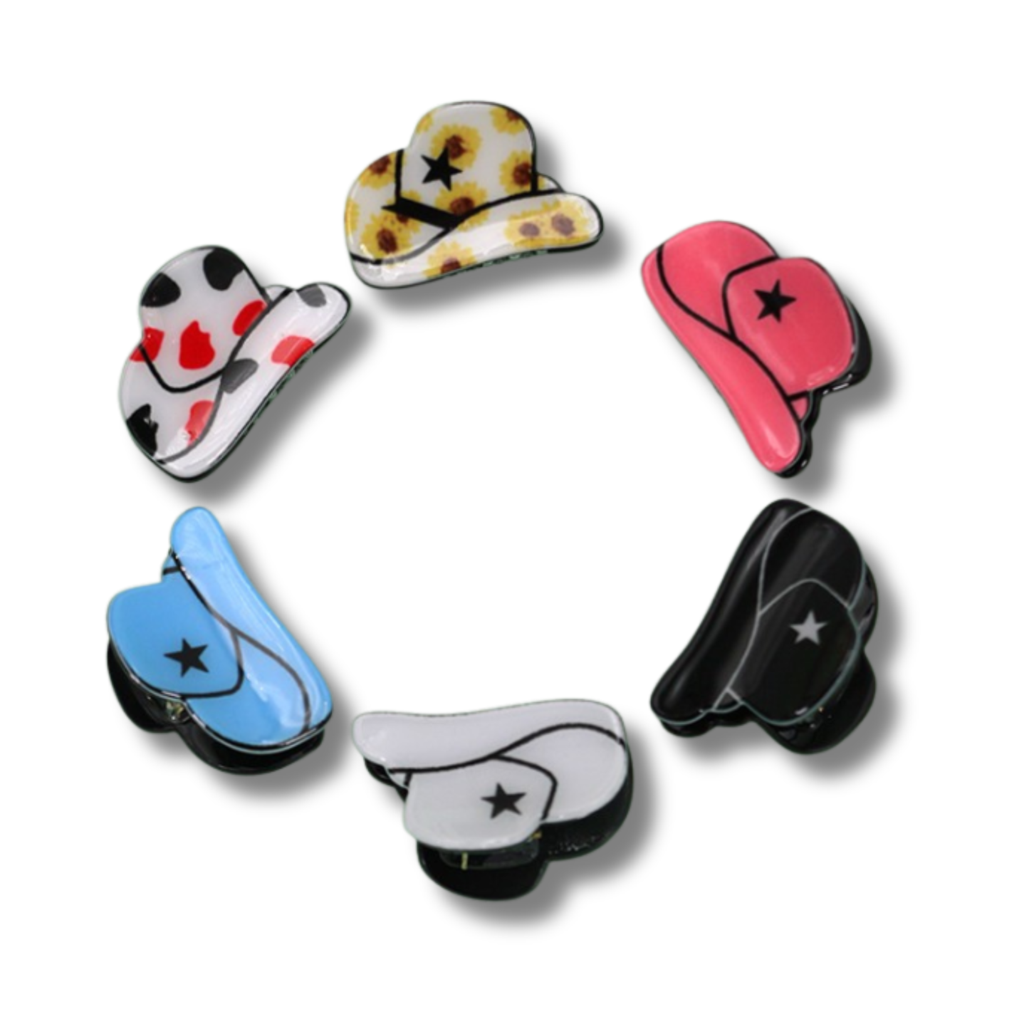 Cowgirl Hat Mini Clips Bundle