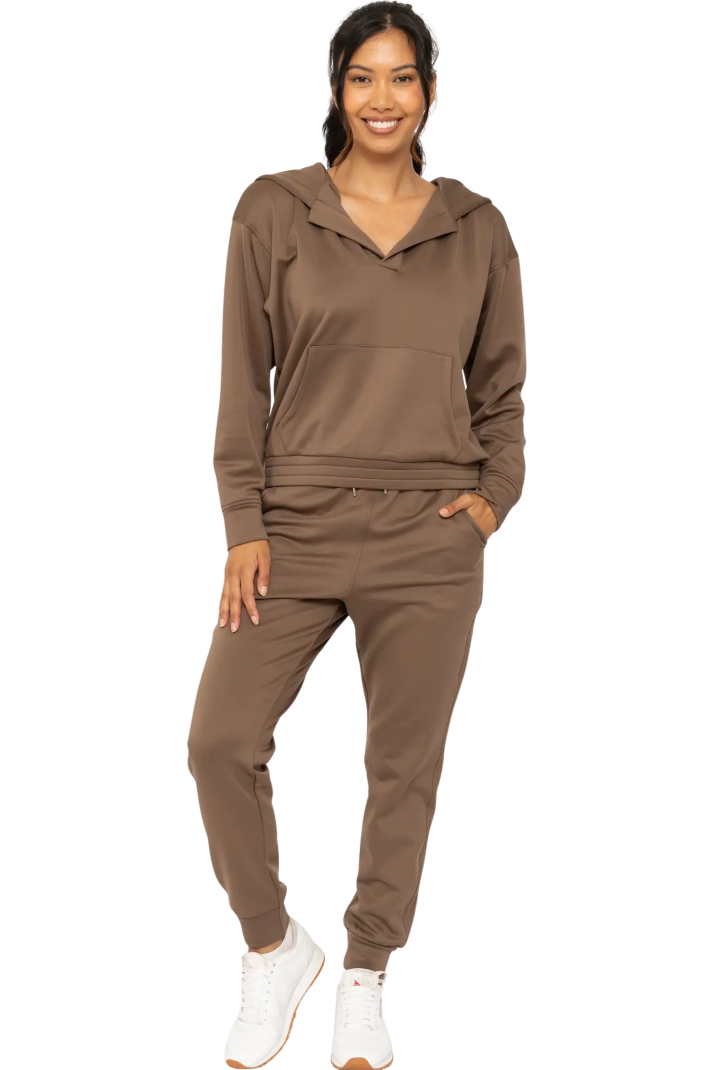 Elevated Henley Pullover Hoodie