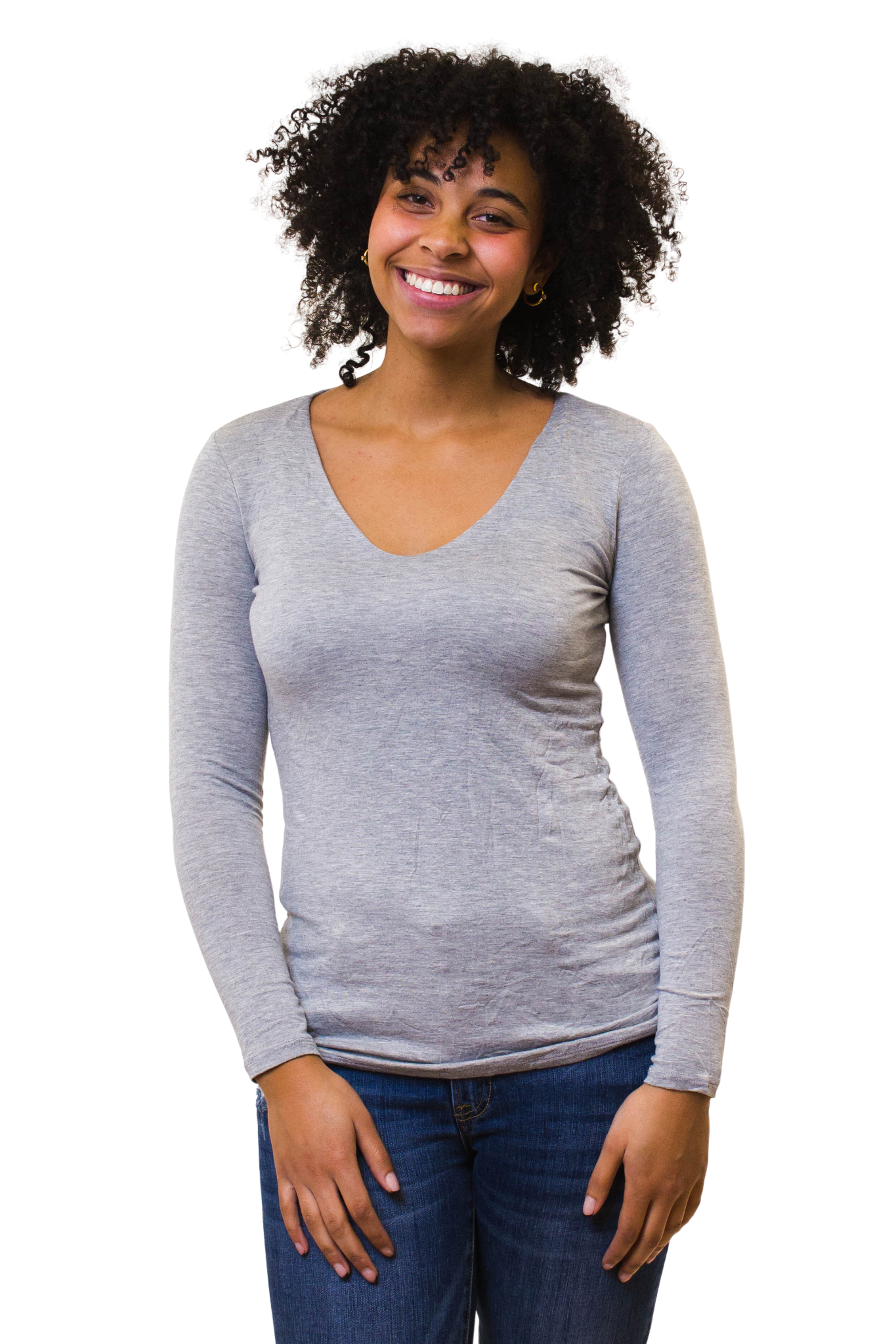 Double Layered Bodice Long Sleeve