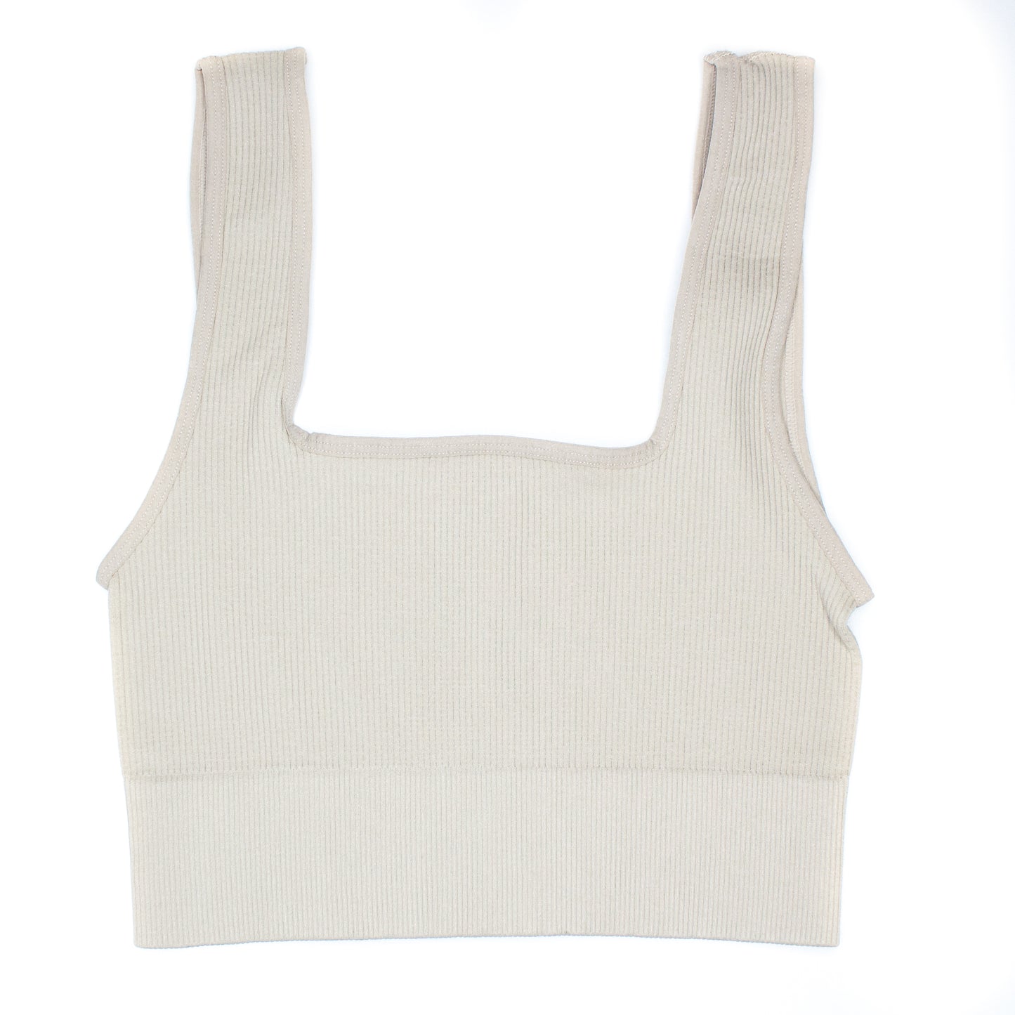Seamless Ribbed Cami Bralette