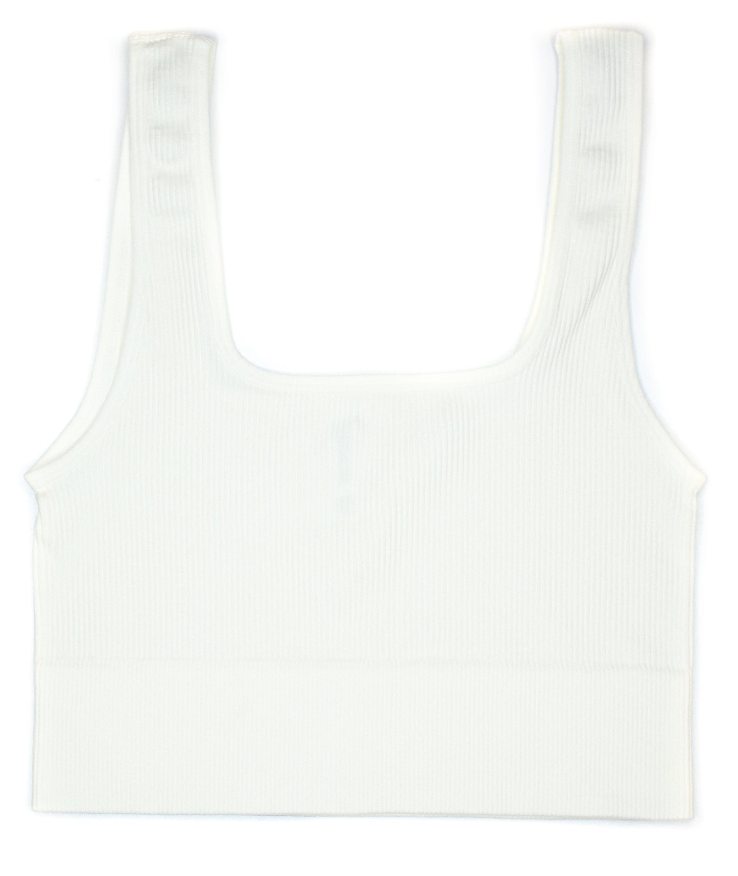 Seamless Ribbed Cami Bralette