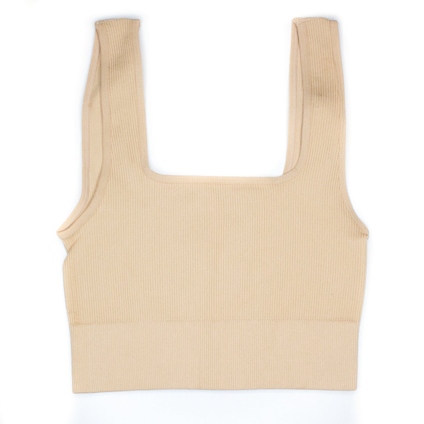 Seamless Ribbed Cami Bralette
