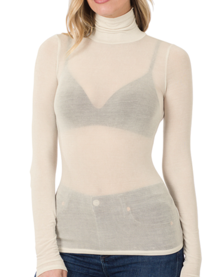 Tencel Layering Turtleneck