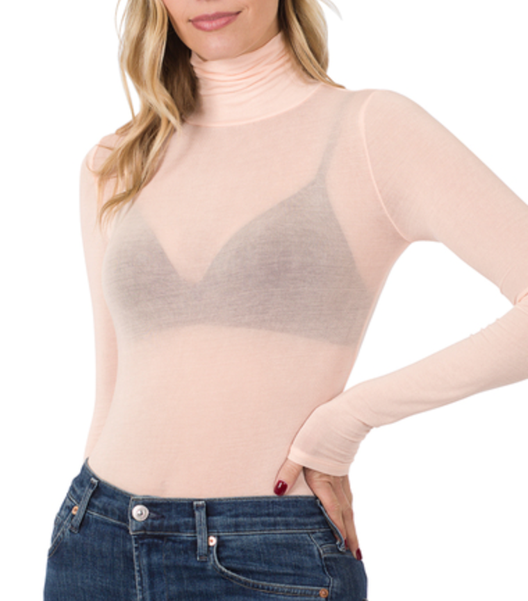 Tencel Layering Turtleneck