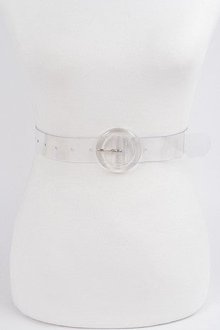 Clear Retro Belt