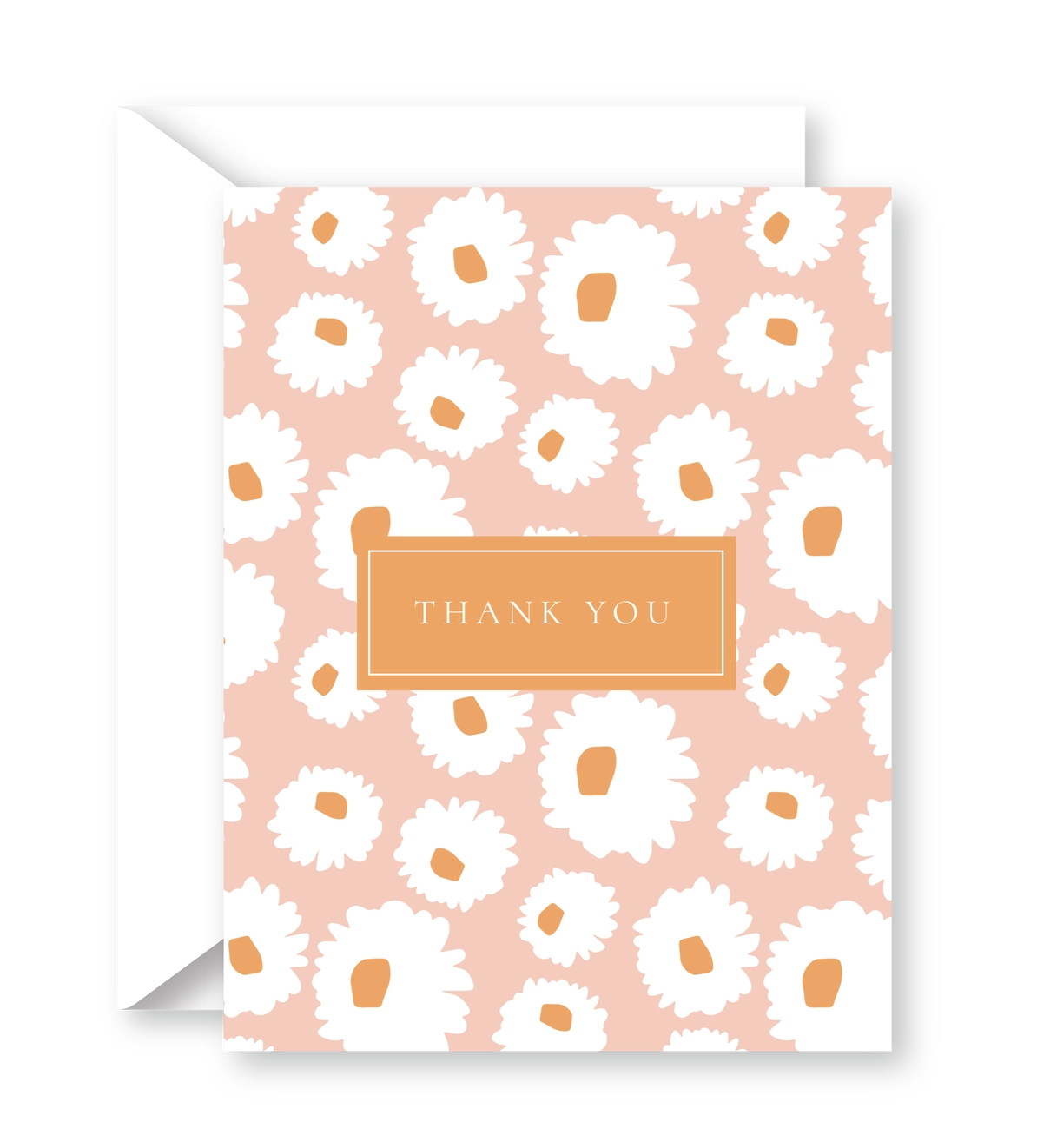 Floral Thank You Greeting Card