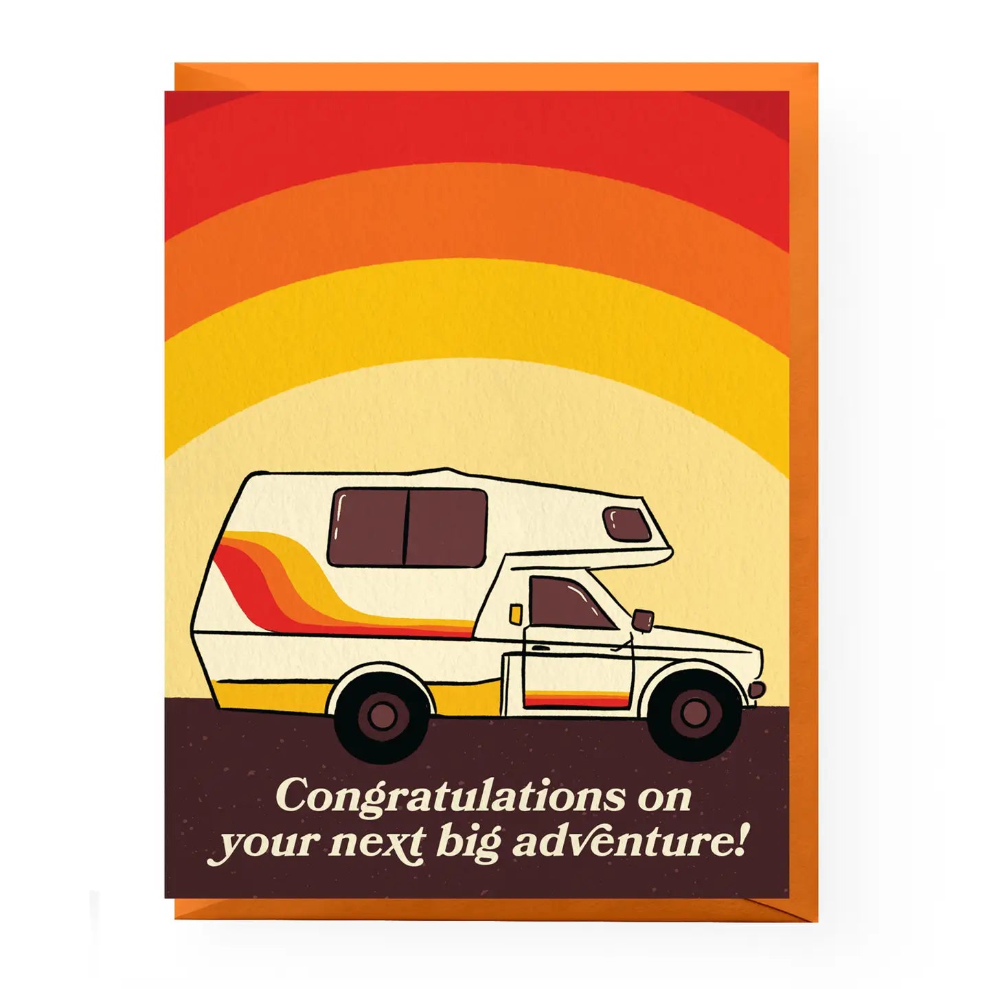 Big Adventure RV Greeting Card