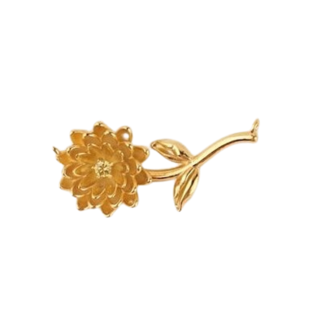 Flower Bar Necklace