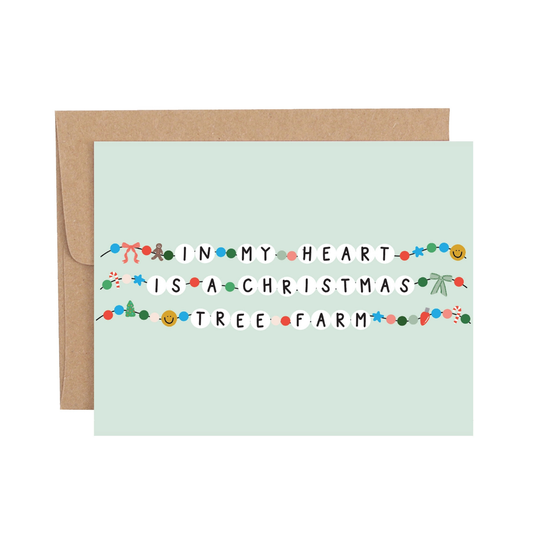 Christmas Tree Farm Holiday Greeting Card