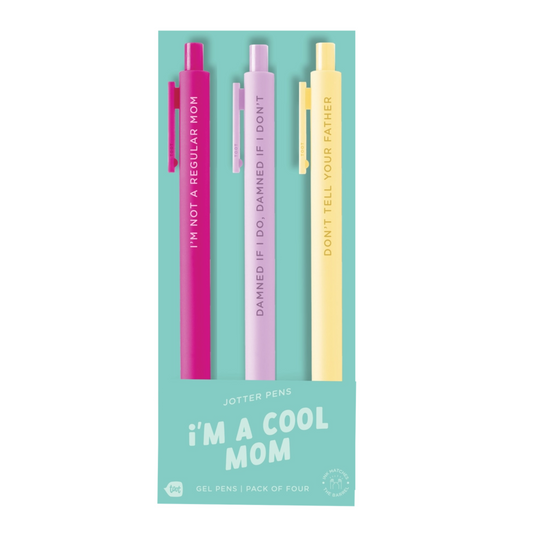 Silly Saying Jotter Pens - 3 Pack