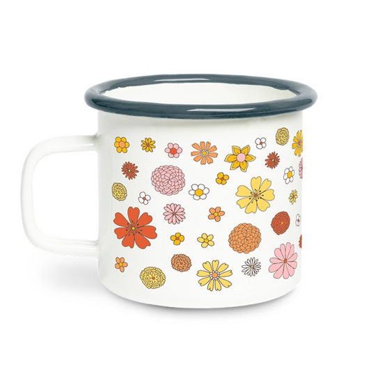 Floral Campfire Mug
