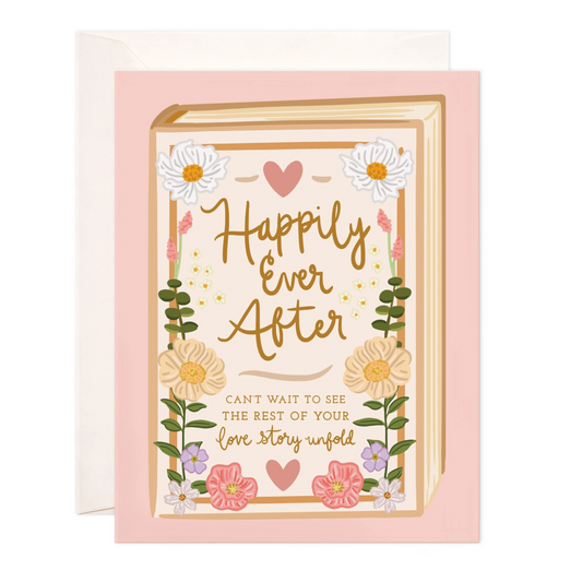 Love Story Wedding Greeting Card