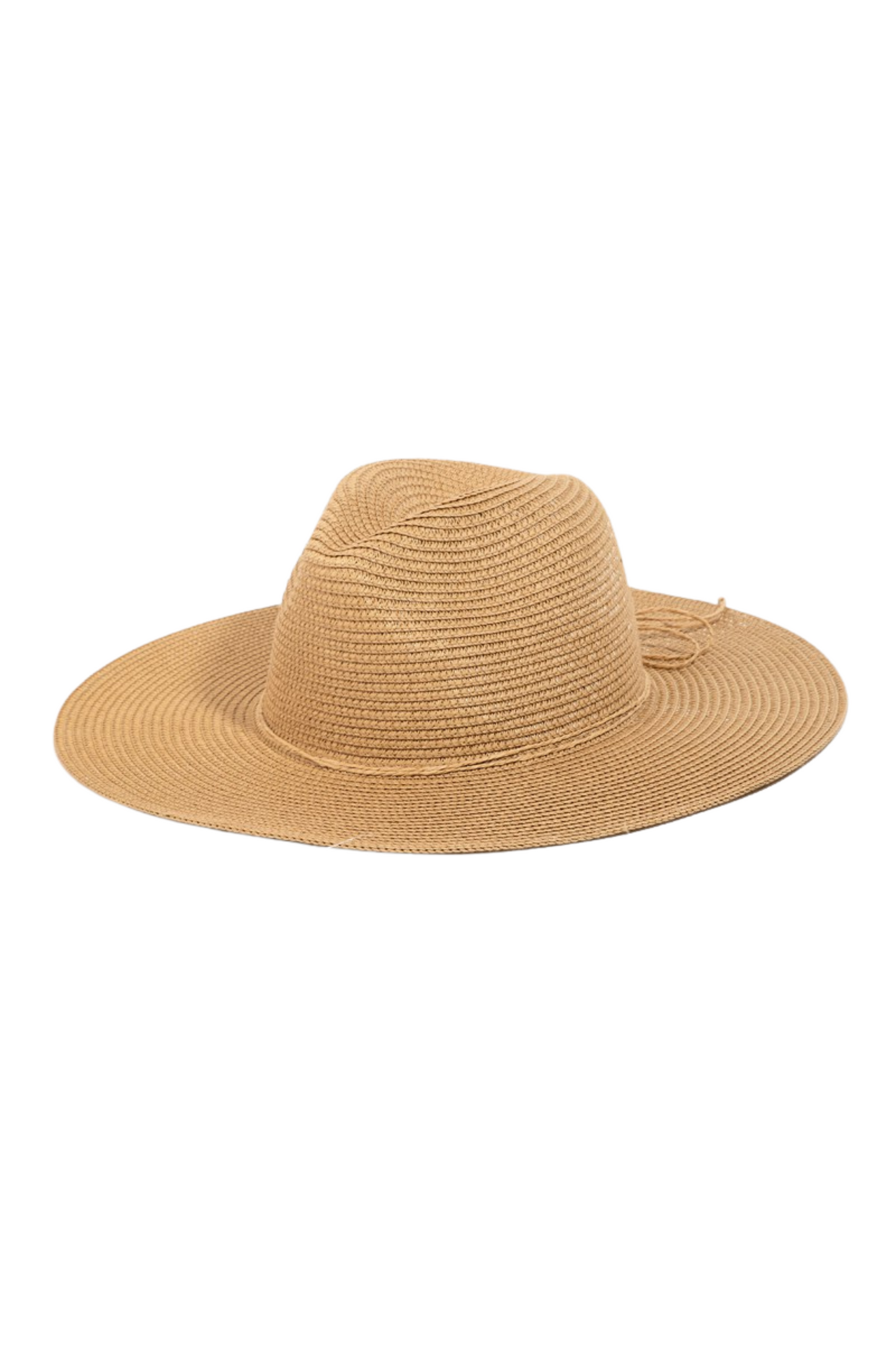 Fedora Style Straw Sun Hat with Bow