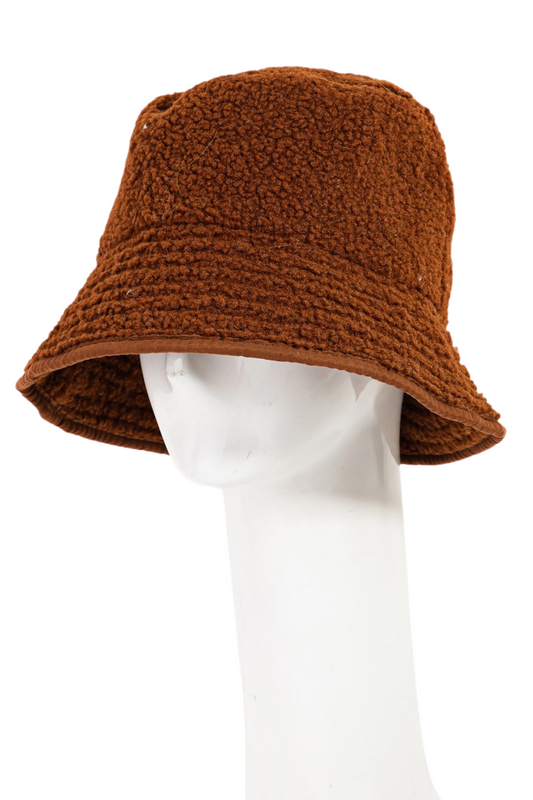 Teddy Fur Bucket Hat