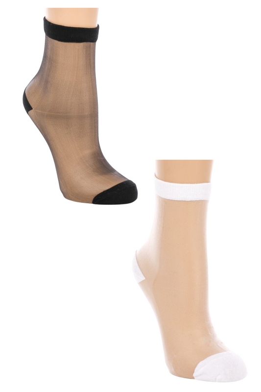 Sheer Ankle Socks