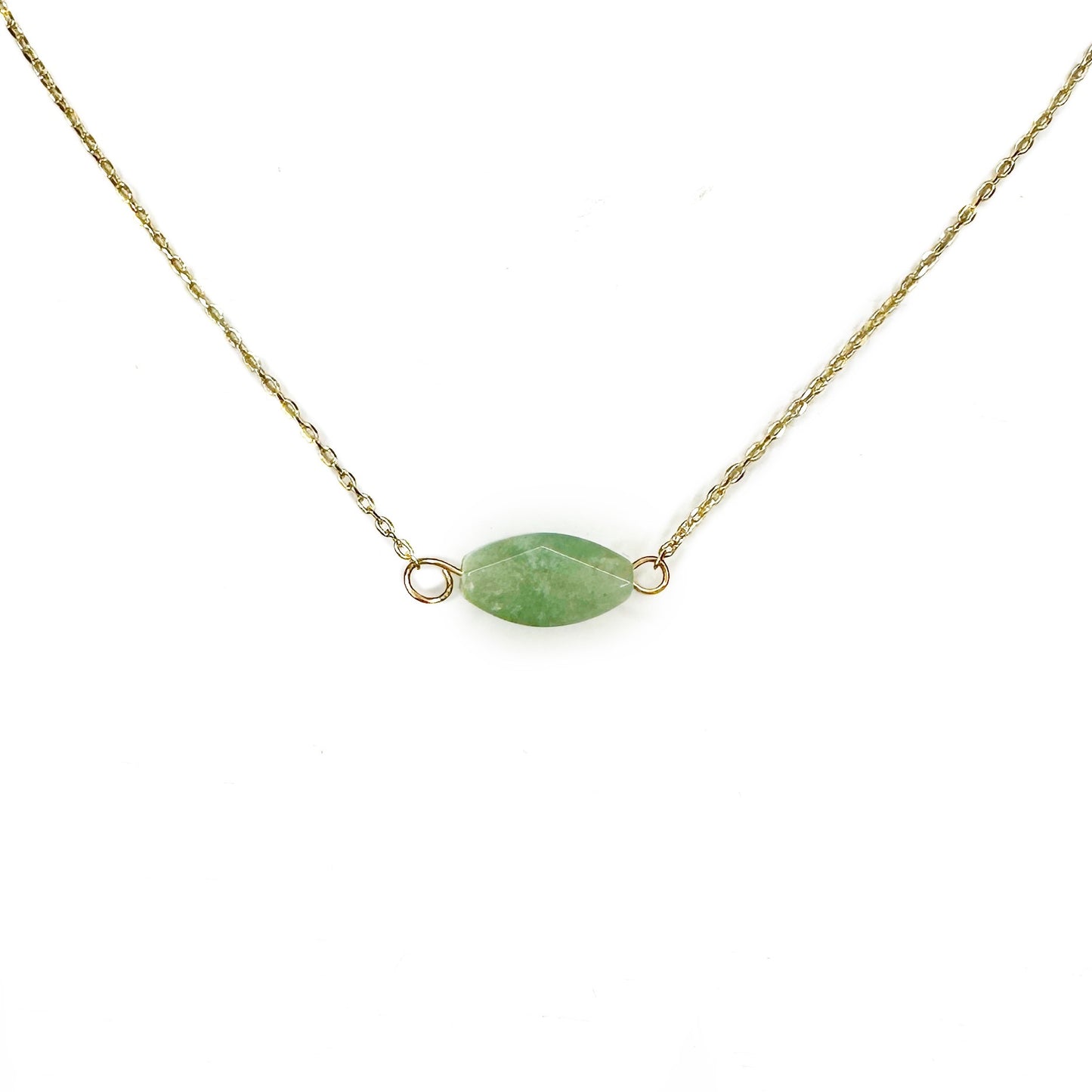 Faceted Stone Necklace