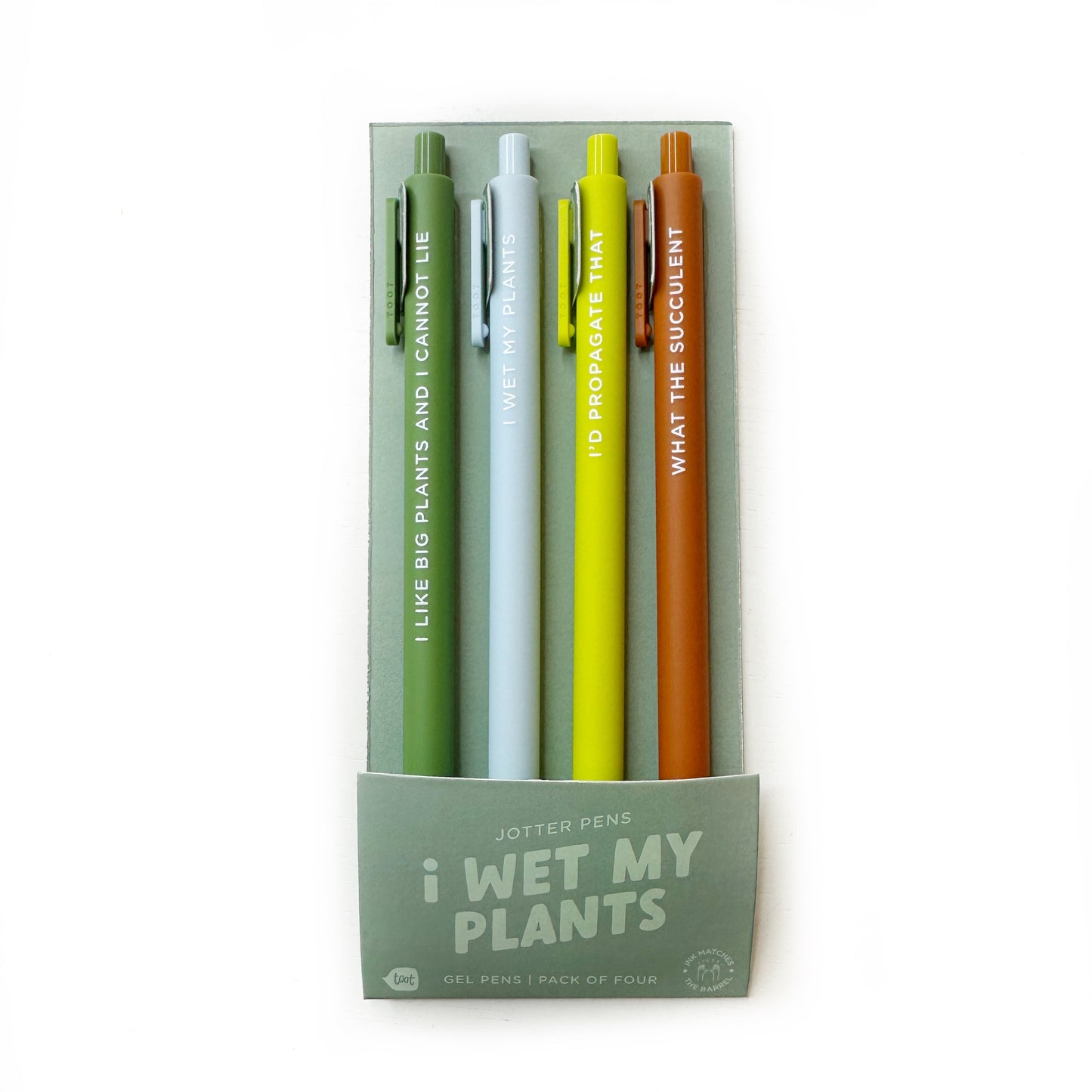 Silly Saying Jotter Pens - 4 Pack
