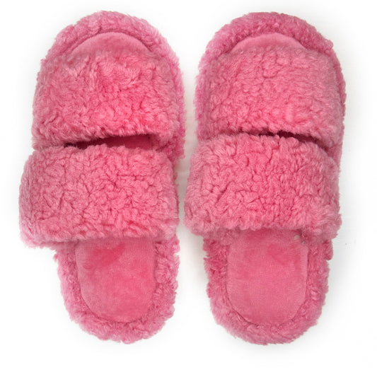 Double Band Cotton Candy Cloud Slippers