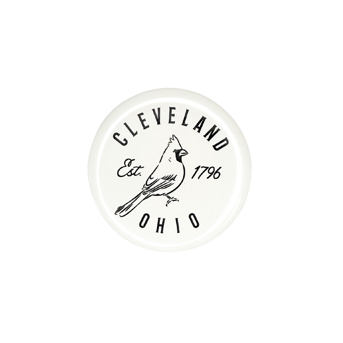 Token Cleveland Pinback Buttons