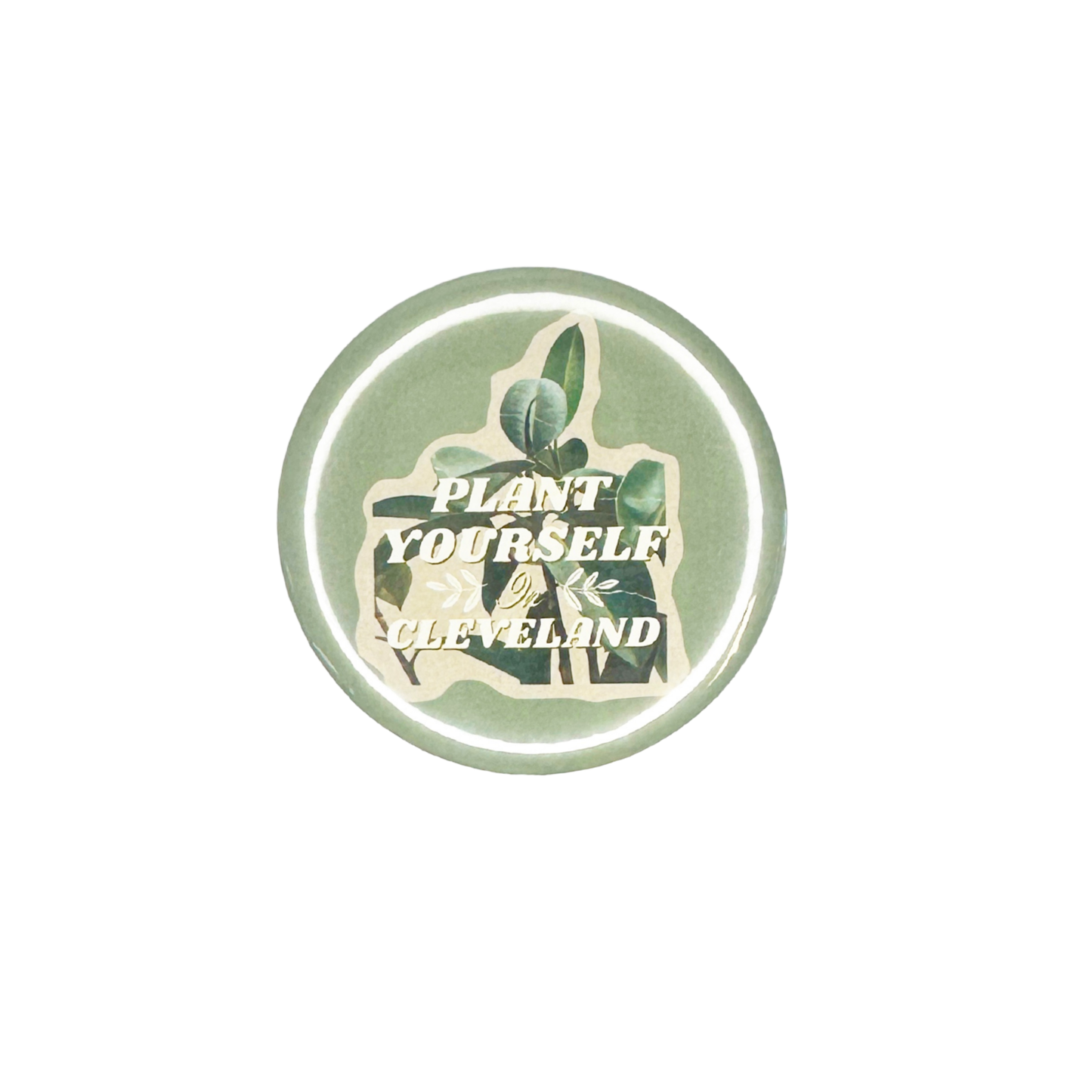 Token Cleveland Pinback Buttons