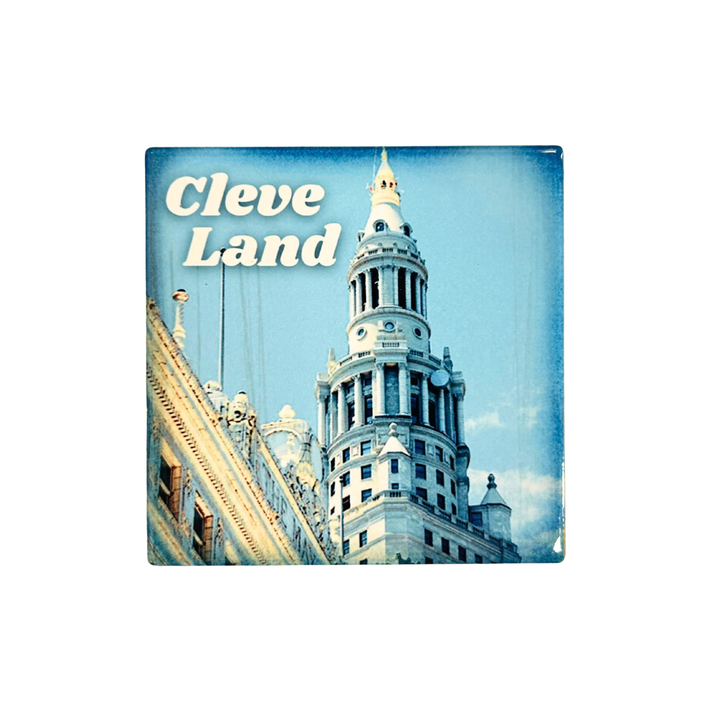 Token Cleveland Ceramic Coasters