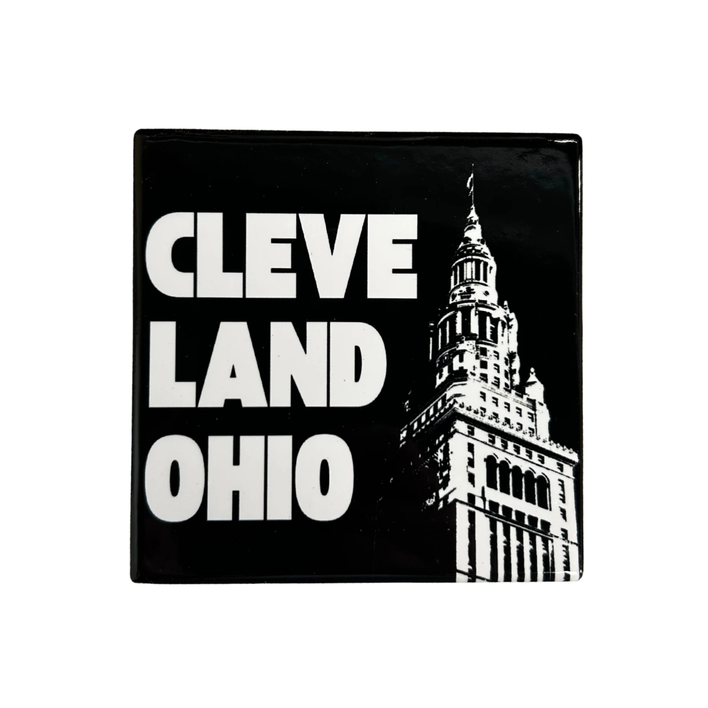 Token Cleveland Ceramic Coasters