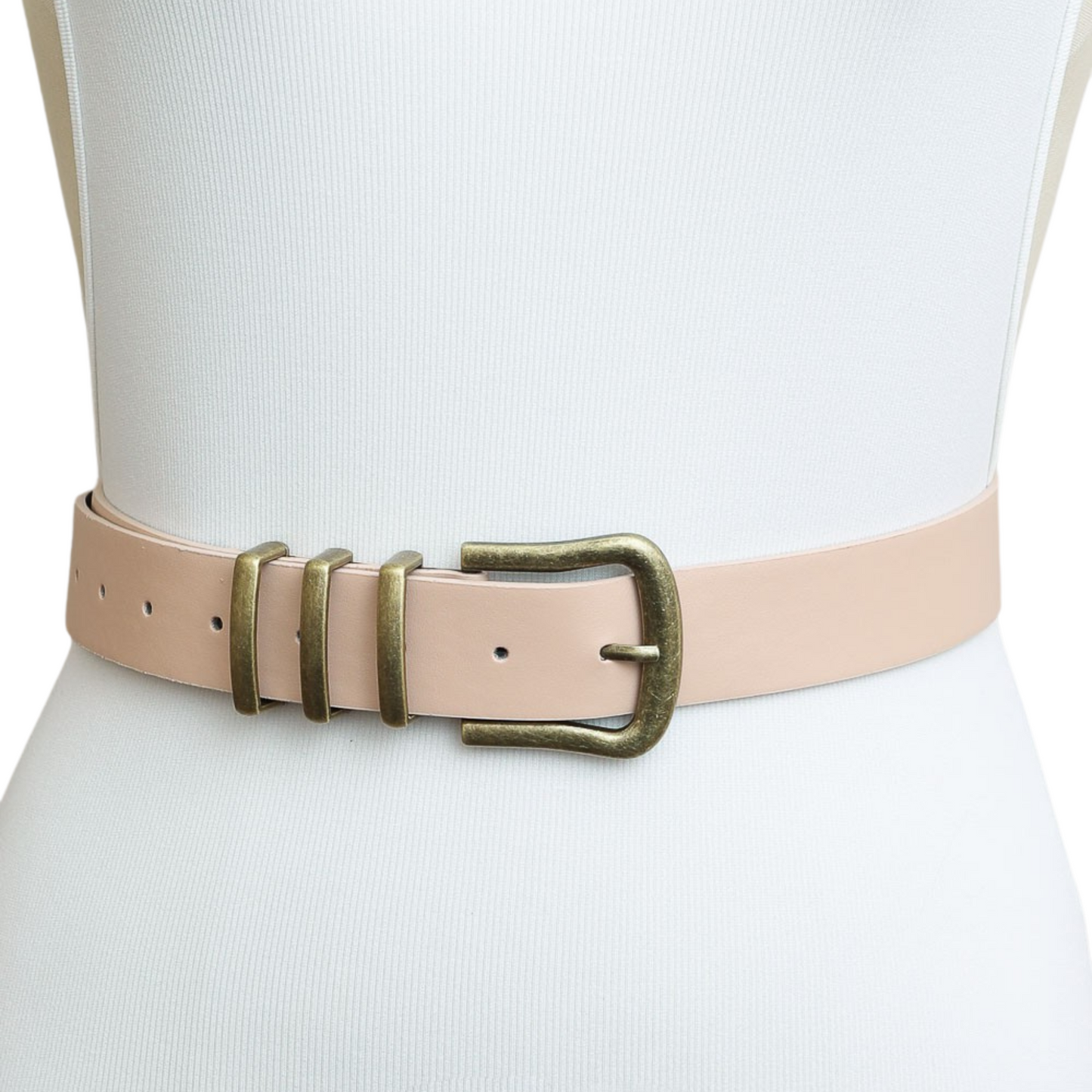 Classic Western Vegan Leather Belt