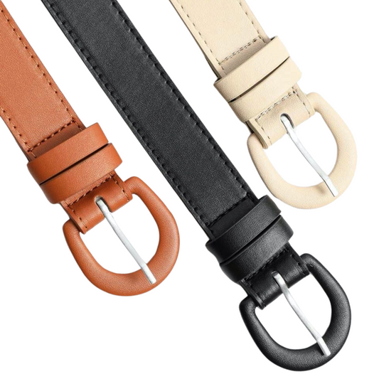 Classic Vegan Leather Belt