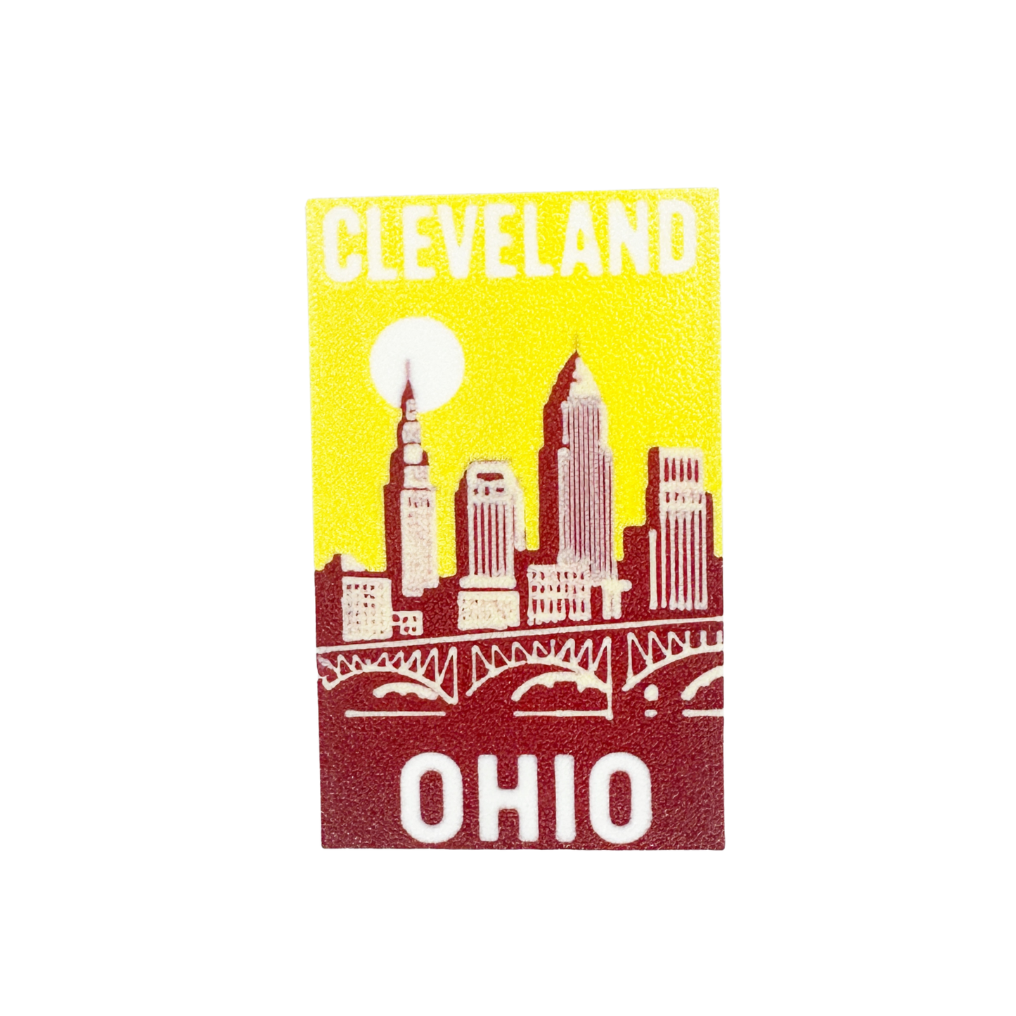 City Views 3D Printed Magnet