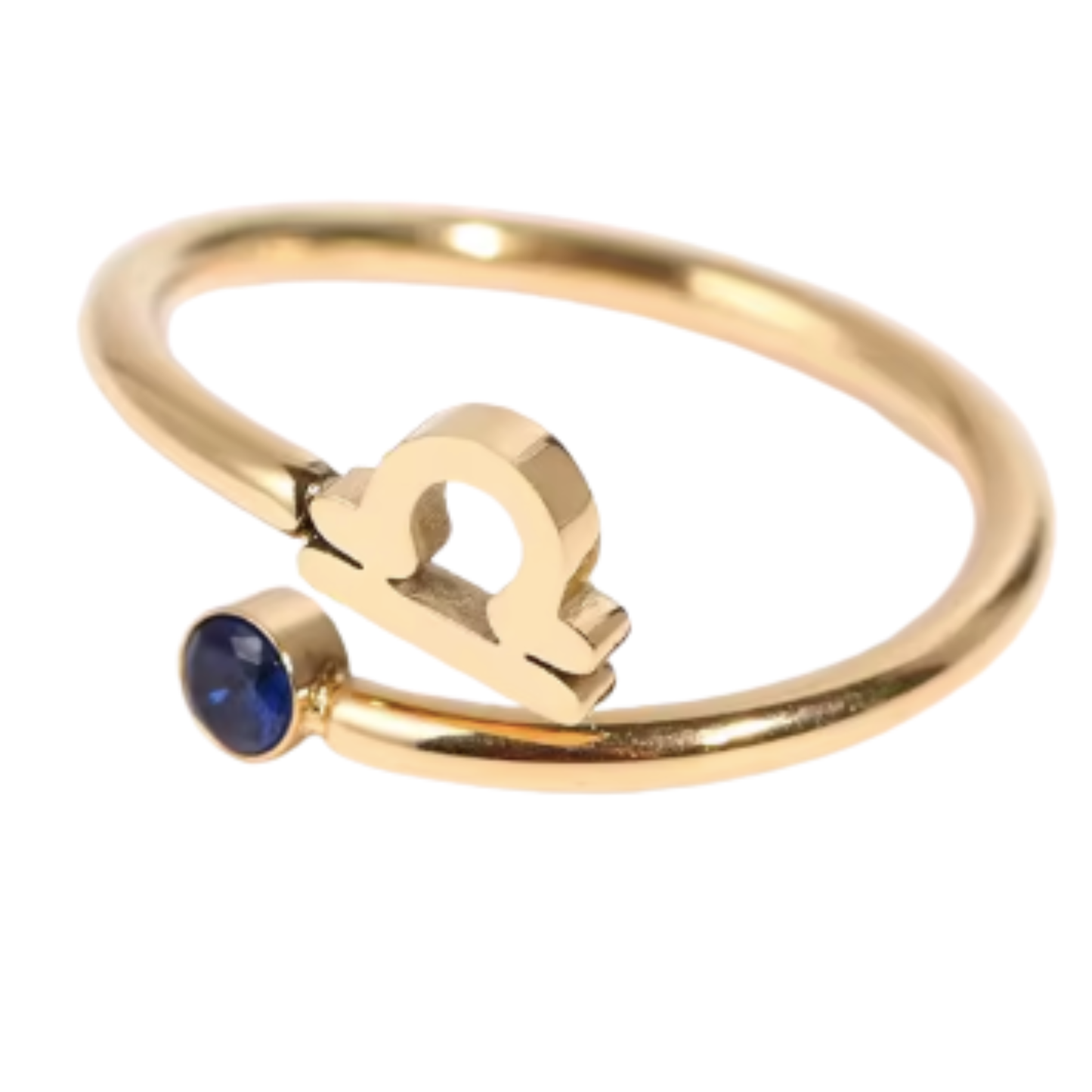 Libra Stainless Steel Ring