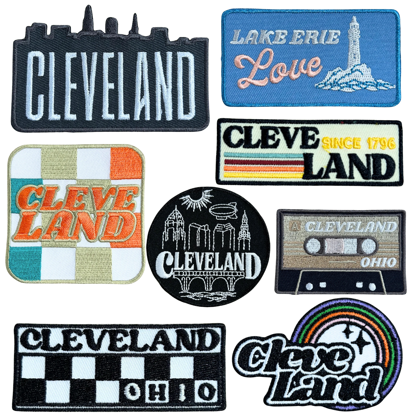 Token Cleveland Sew On Patches
