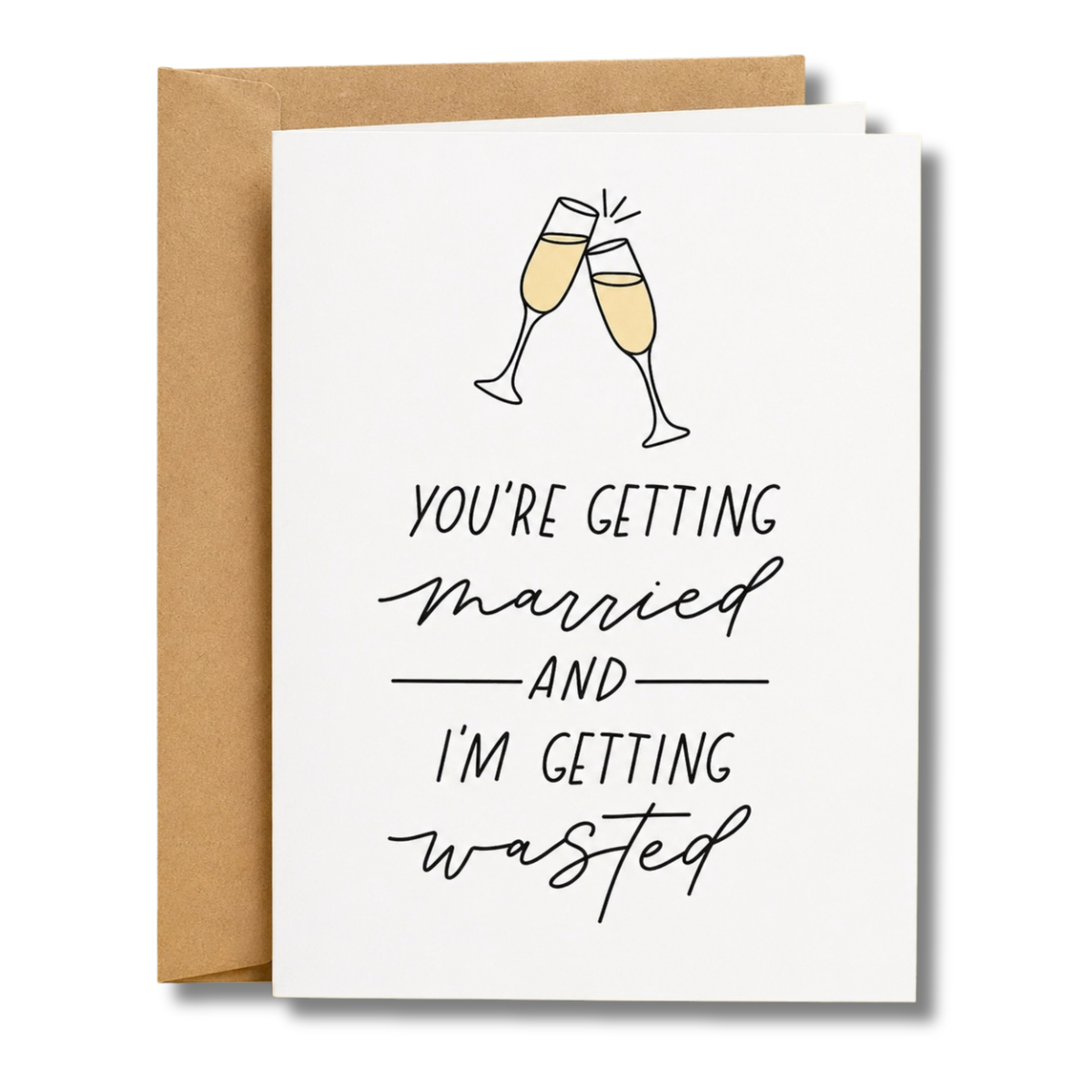 Married & Wasted Birthday Card