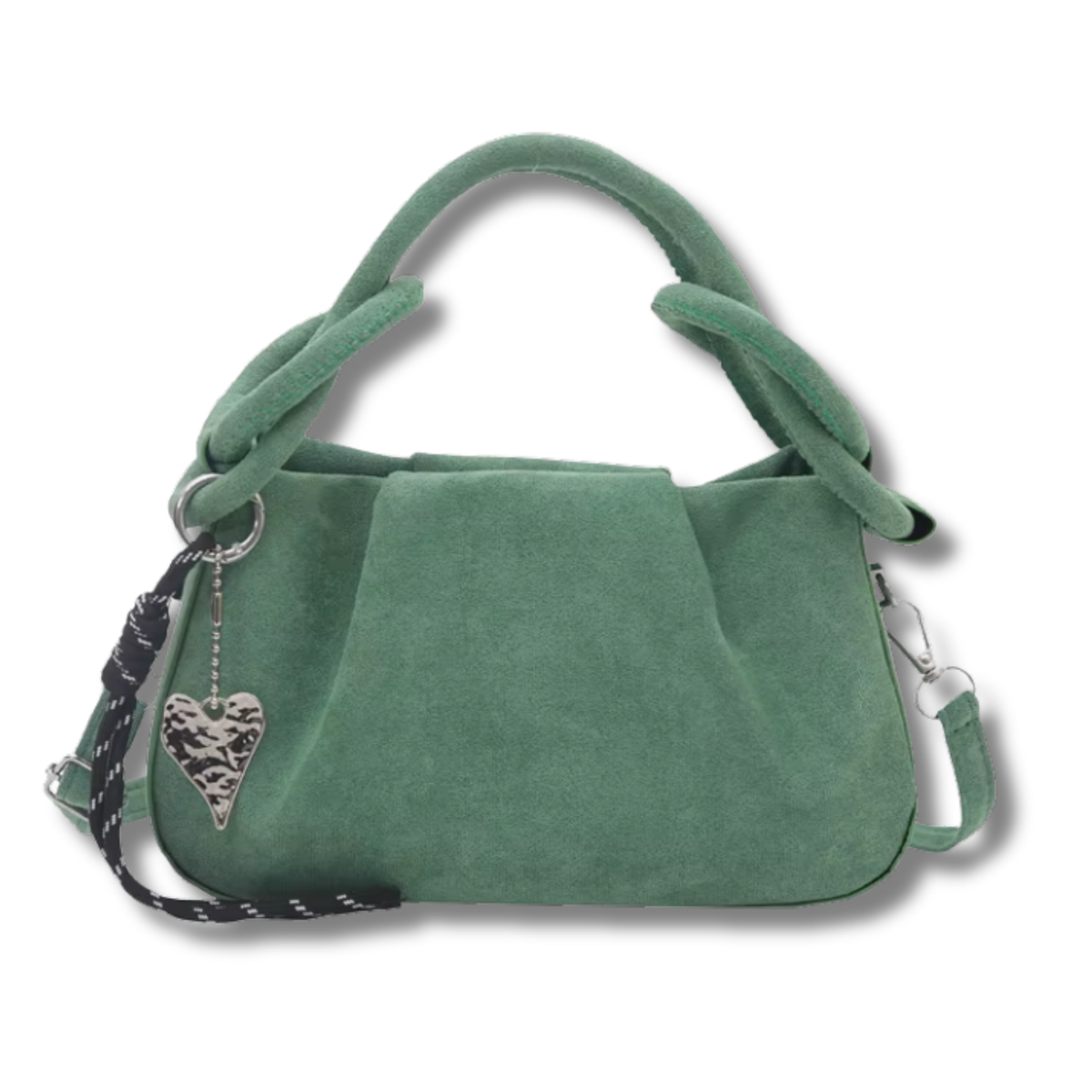 Faux Suede Mini Bag with Shoulder Strap (Imperfect Stock)