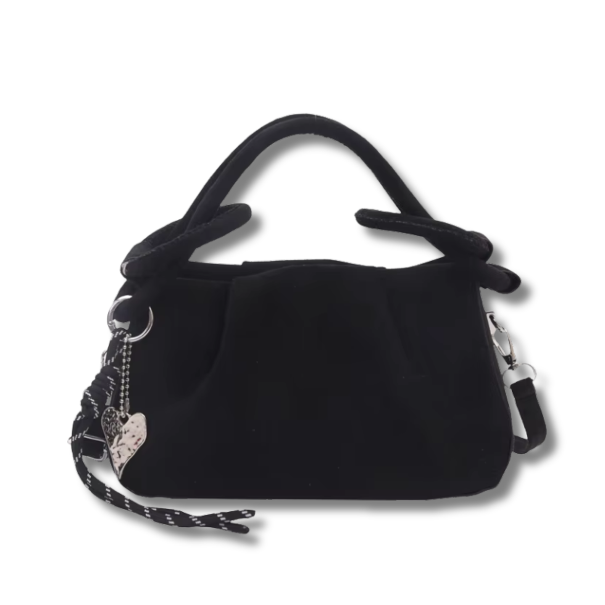 Faux Suede Mini Bag with Shoulder Strap (Imperfect Stock)
