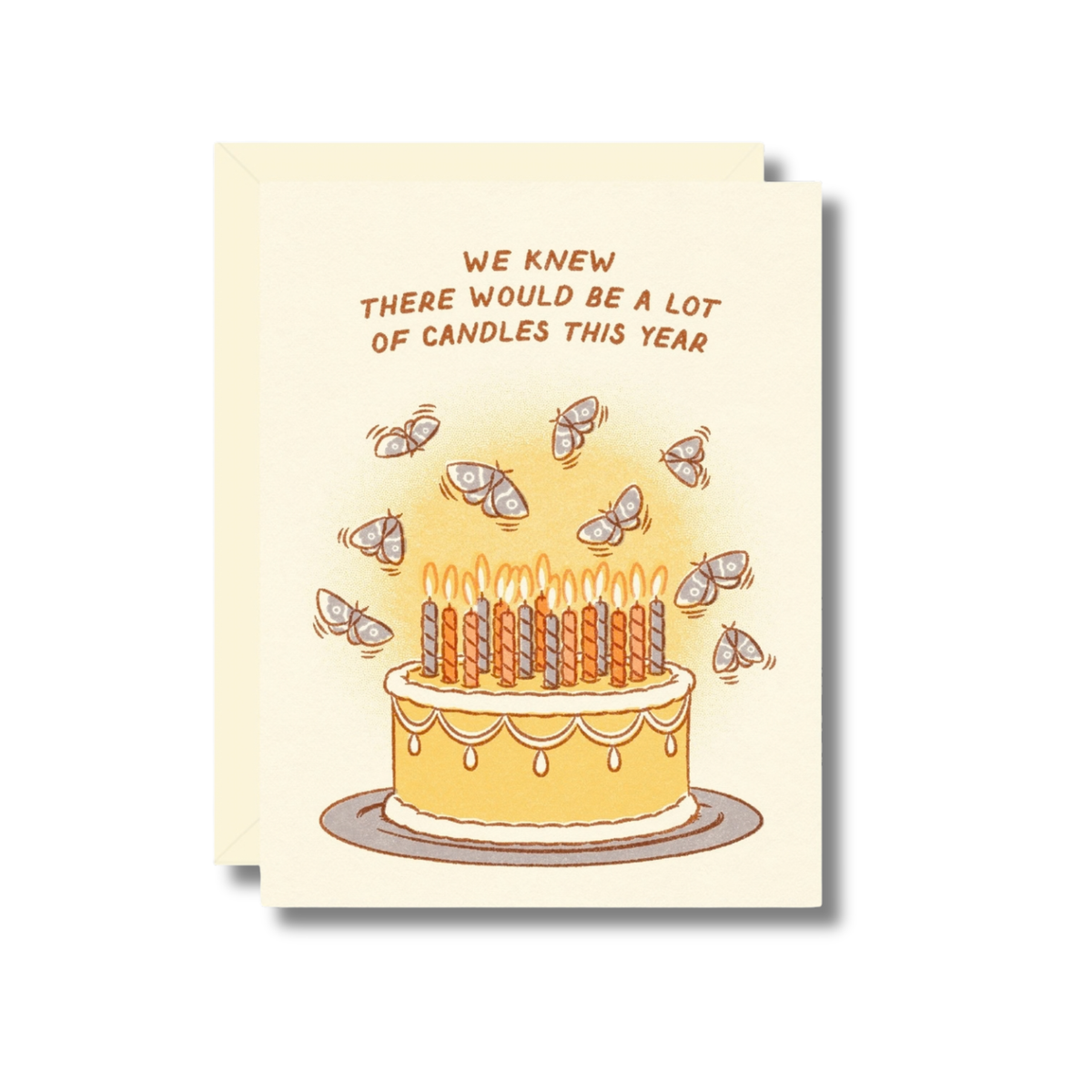 Lots of Candles Funny Birthday Card