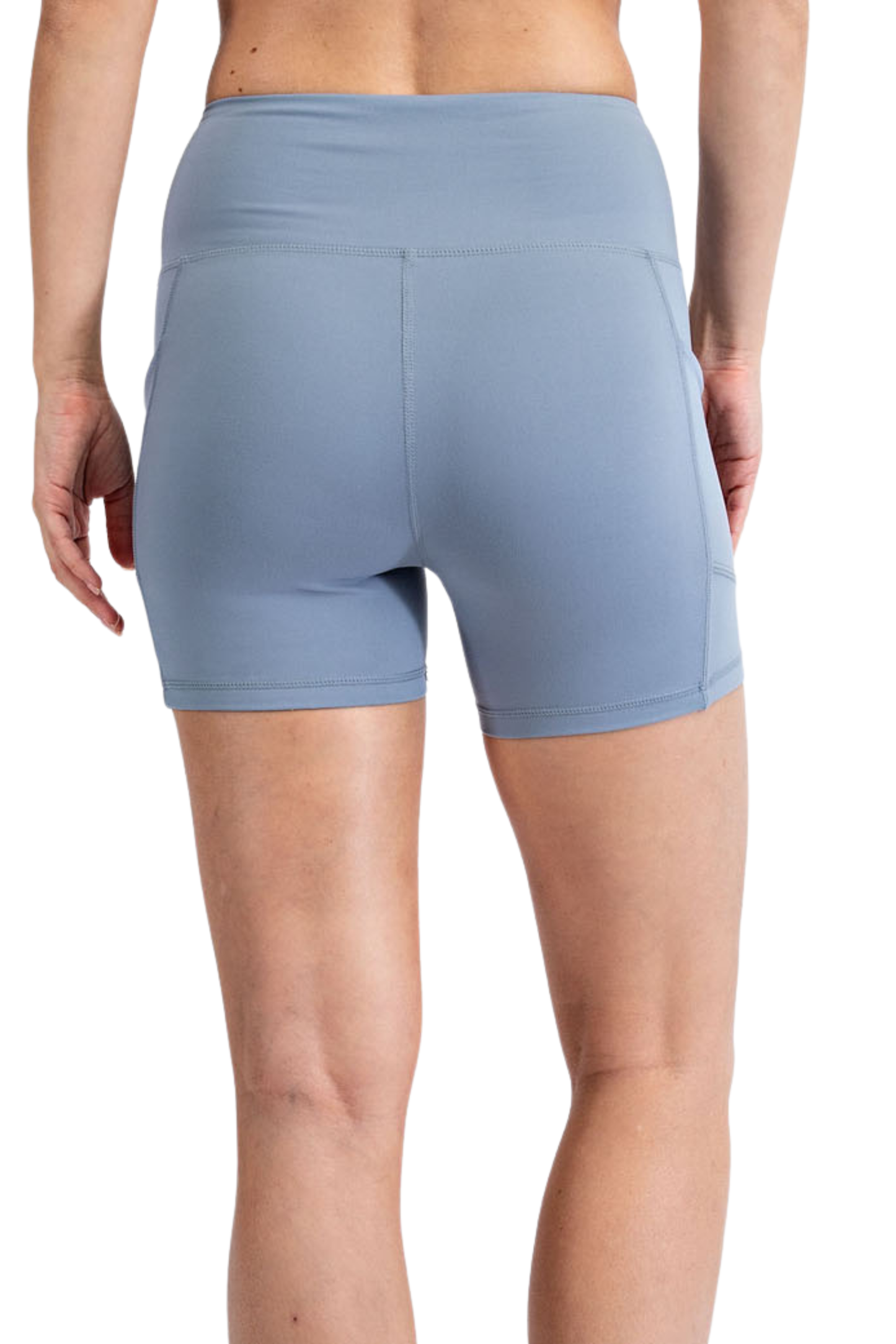 4" Inseam Butter Biker Shorts with Side Pockets