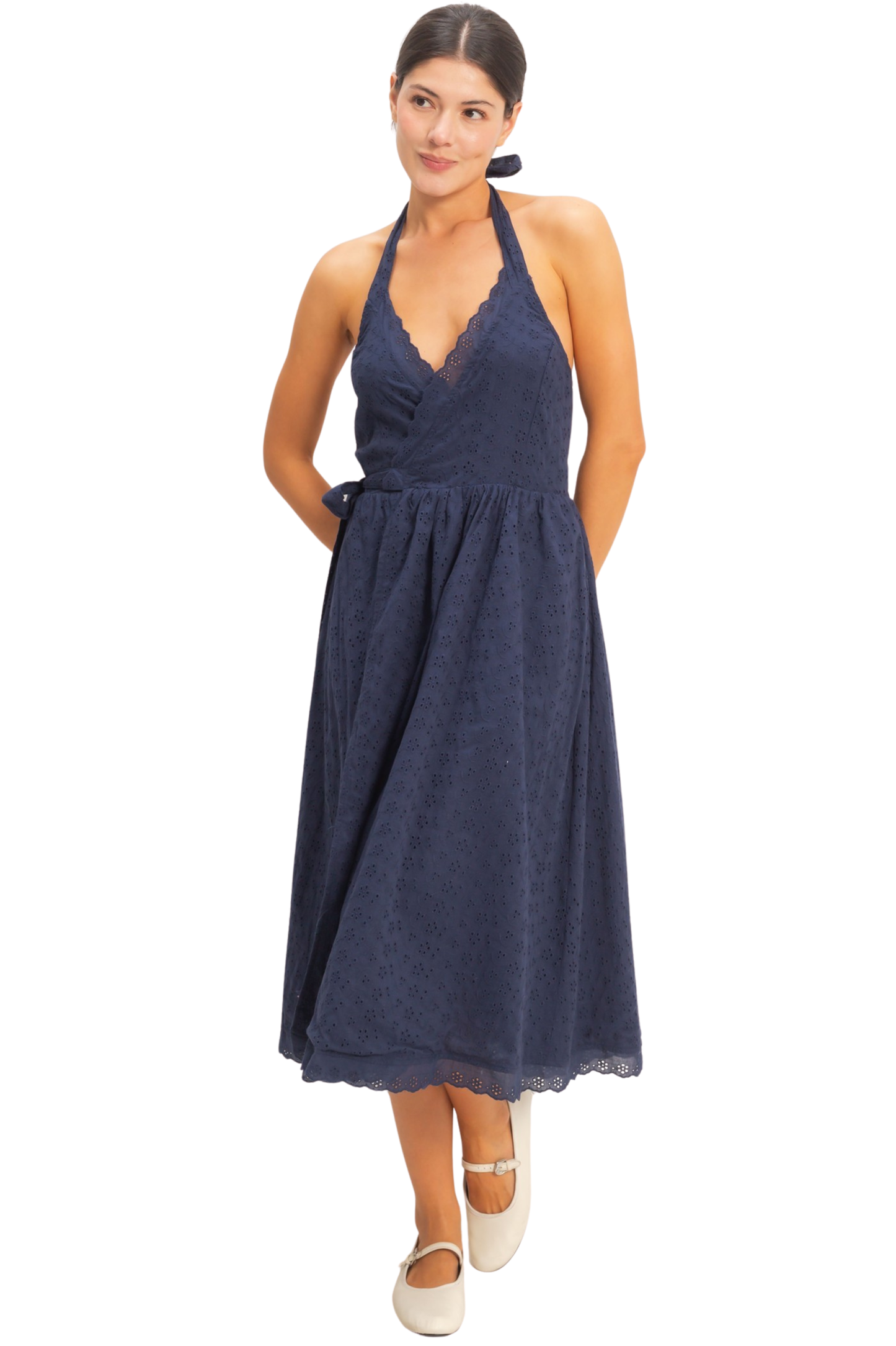 Halter Tank Midi Dress