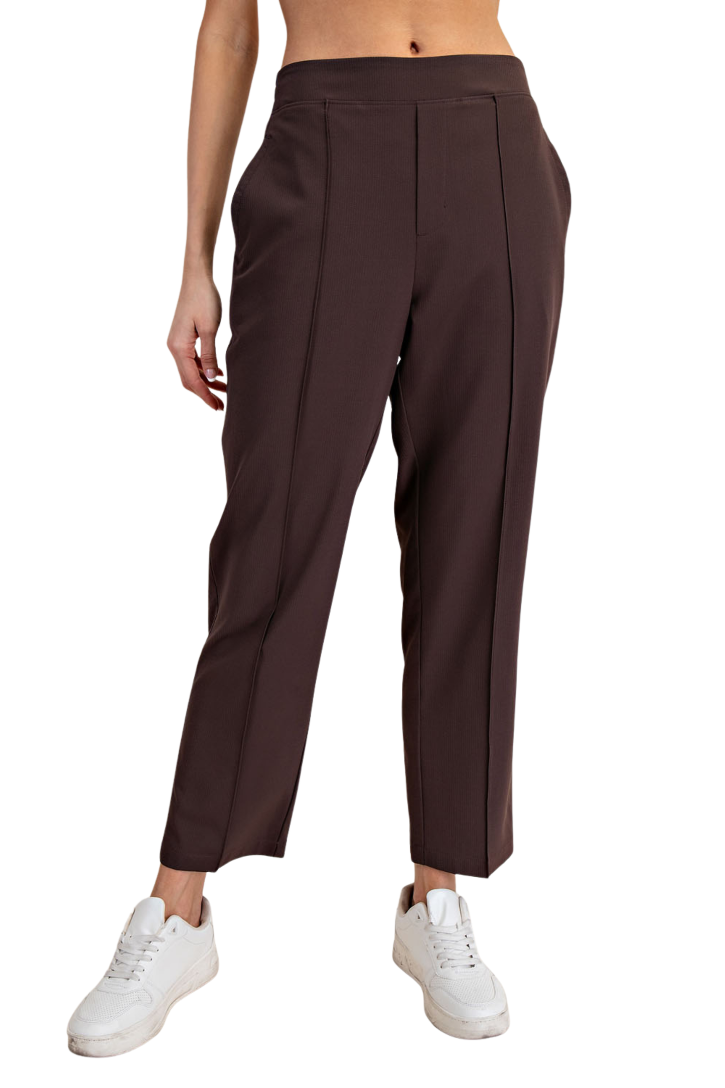 Stretch Dress Up or Sport Ankle Length Pants