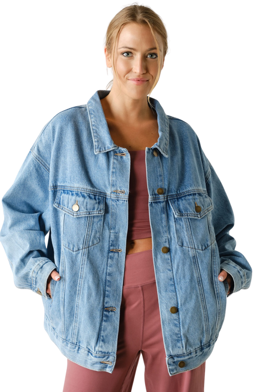 Perfectly Oversized Denim Jacket