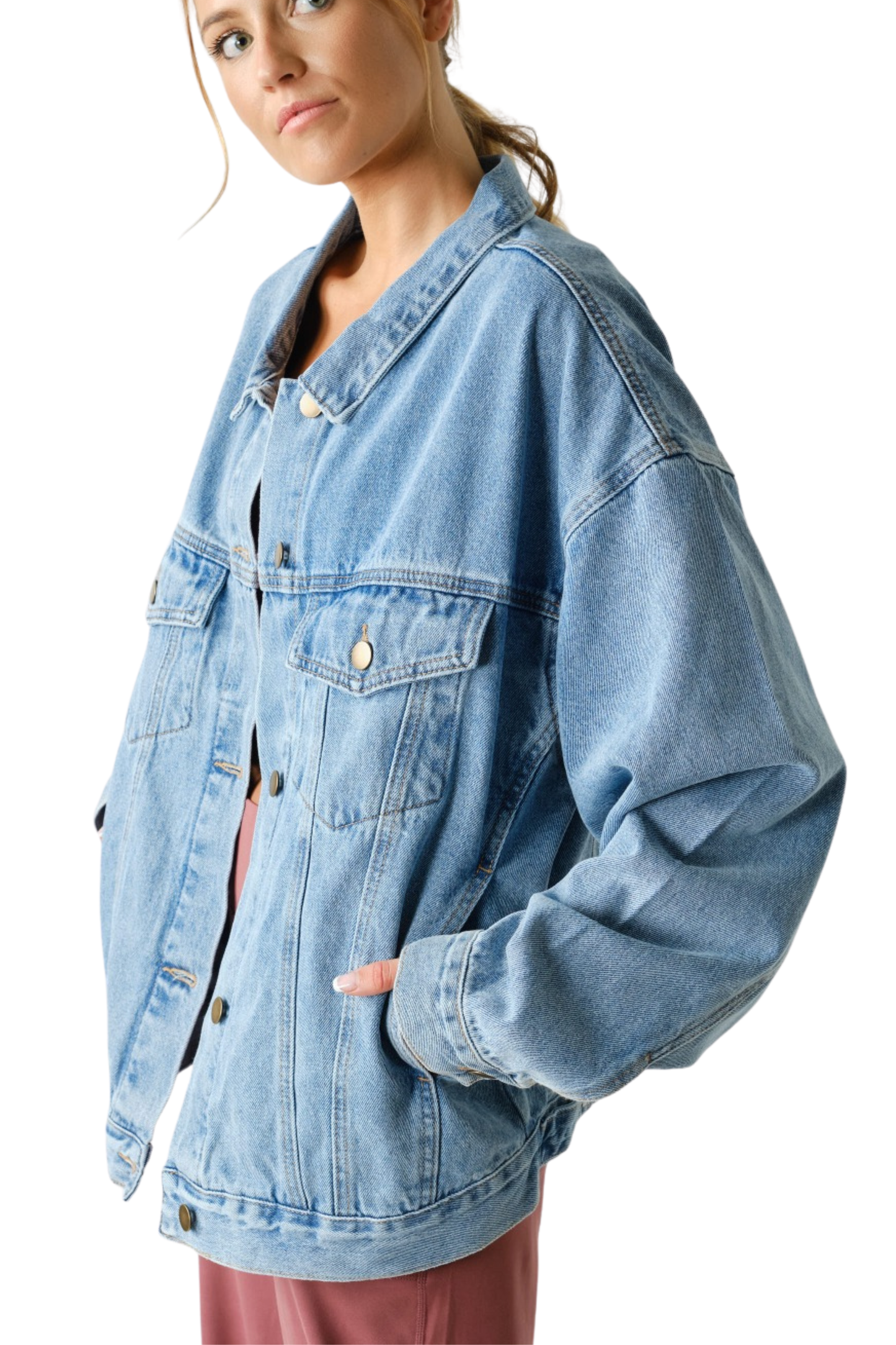 Perfectly Oversized Denim Jacket