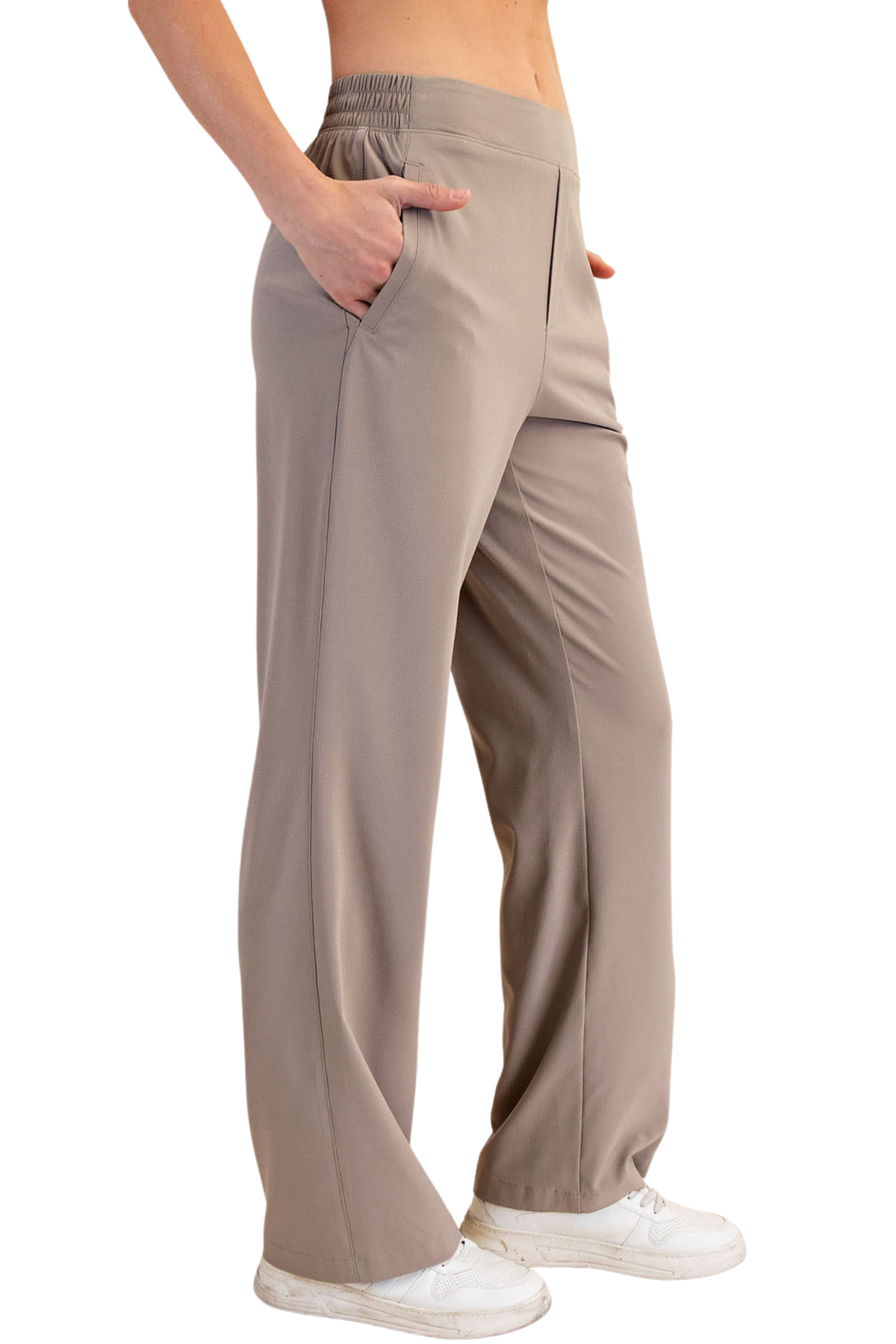 Stretch Dress Up or Sport Relaxed Leg Trouser
