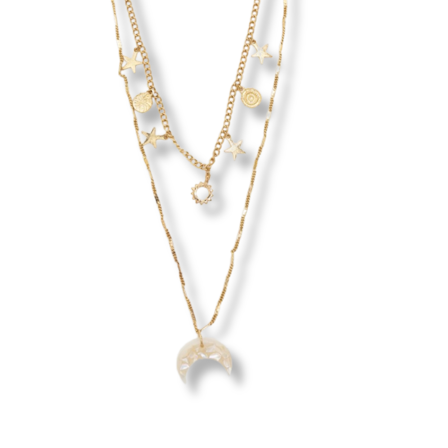 Celestial Charms Layered Necklace