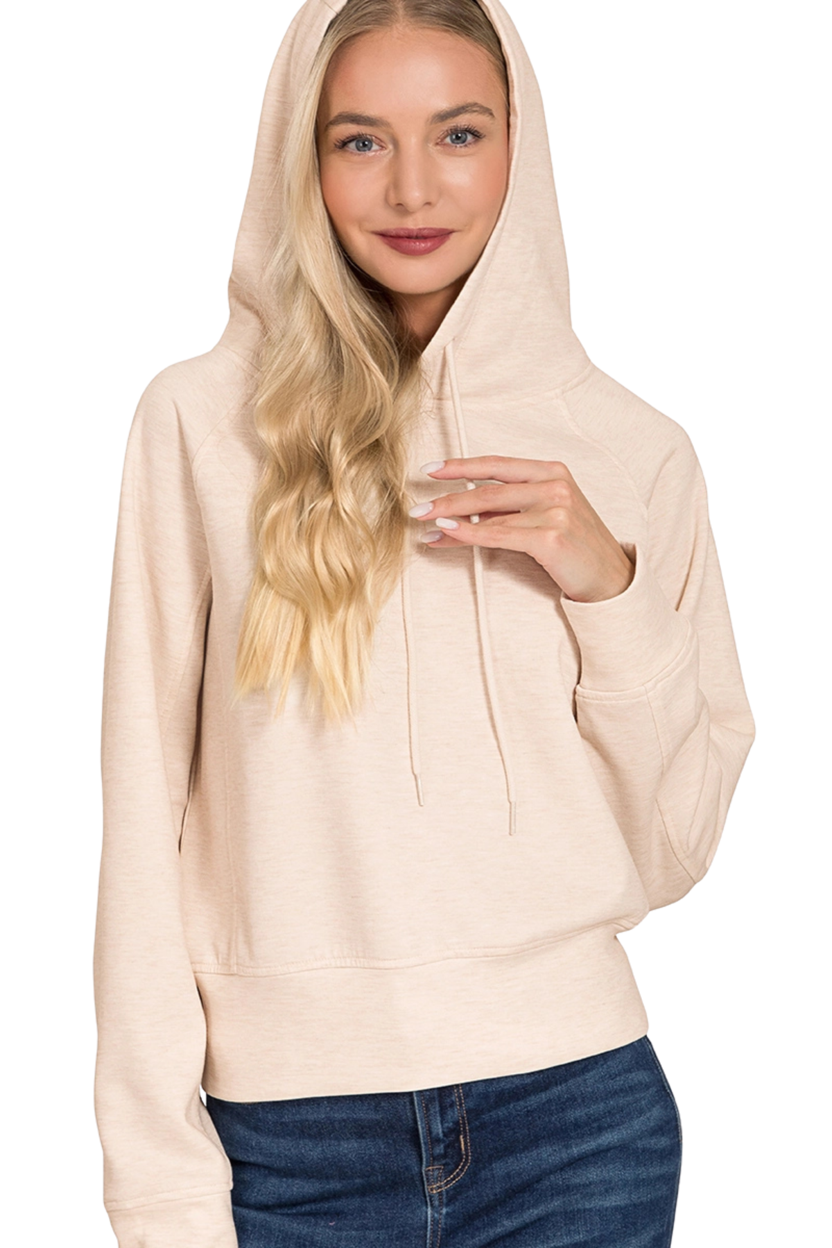 Scuba Hoodie with Drawstrings