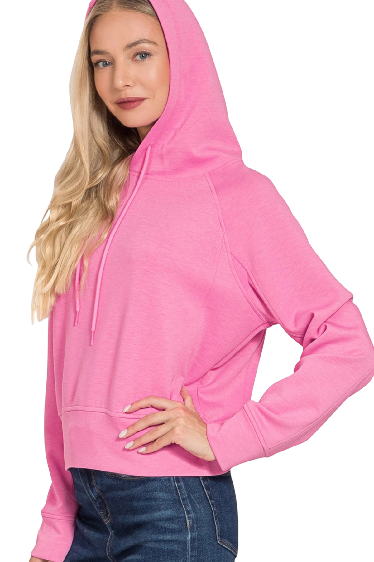 Scuba Hoodie with Drawstrings