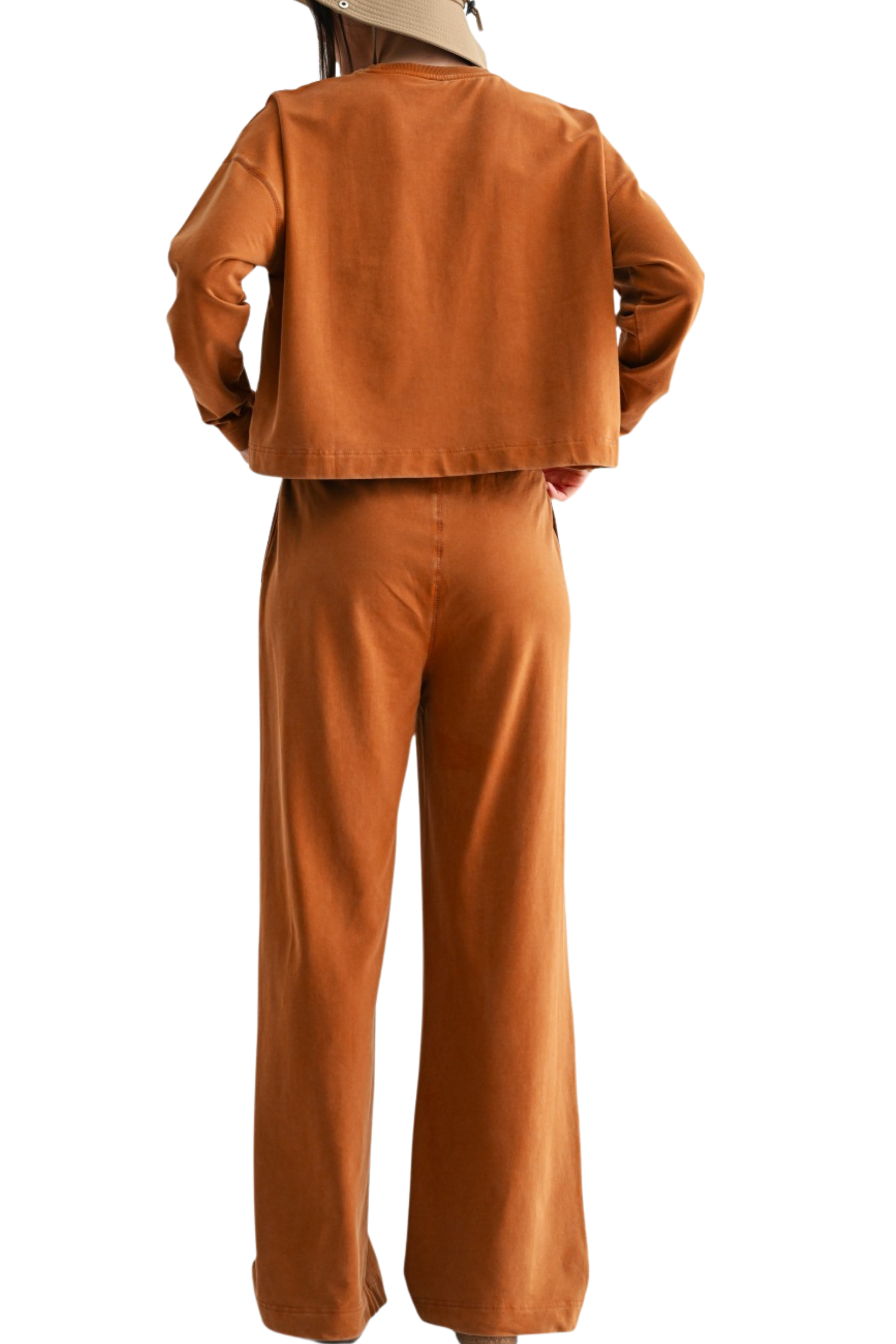 Cotton Long Sleeve and Pants Lounge Set