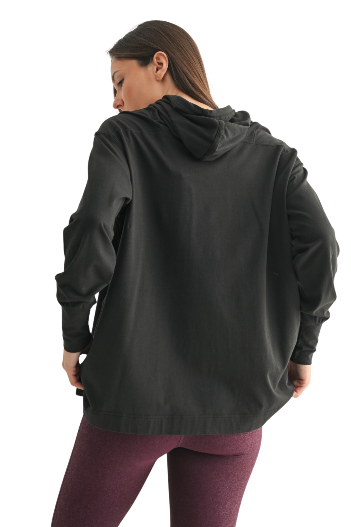 Cotton Relaxed Light Weight Hoodie