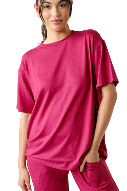 Brushed Oversized T Shirt
