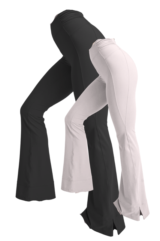 Butter Flare Leggings with Side Cinching