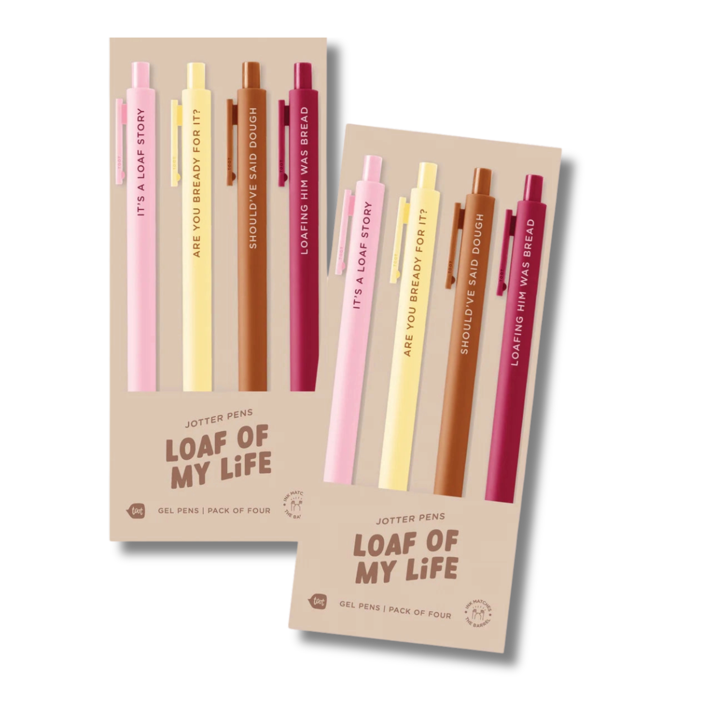 Silly Saying Jotter Pens - 4 Pack