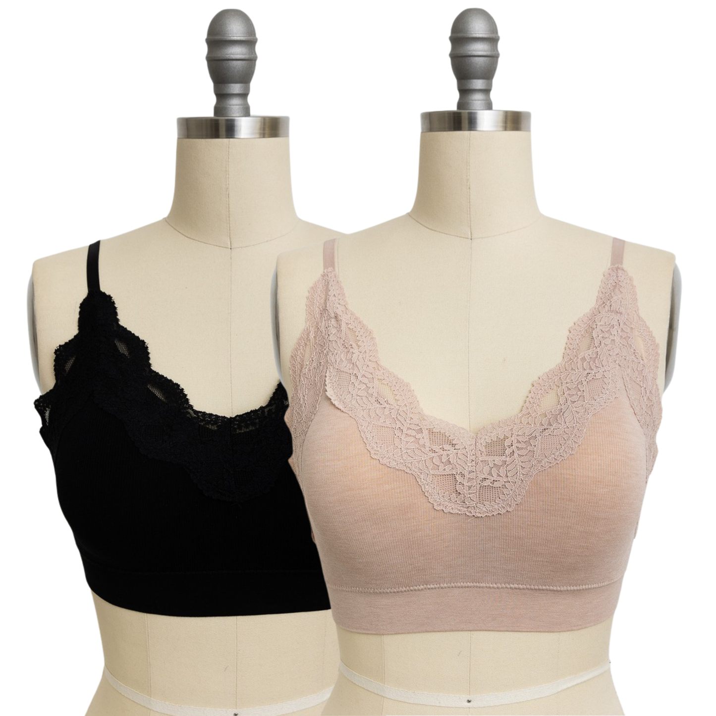 Ultra Soft Padded Lace Bralette